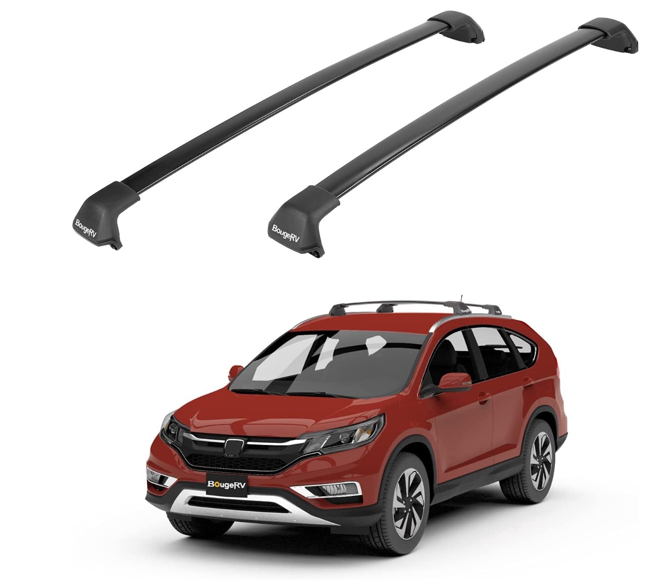 BougeRV Car Roof Rack Cross Bar for Honda CRV 2012-2016 with Side Rails Review